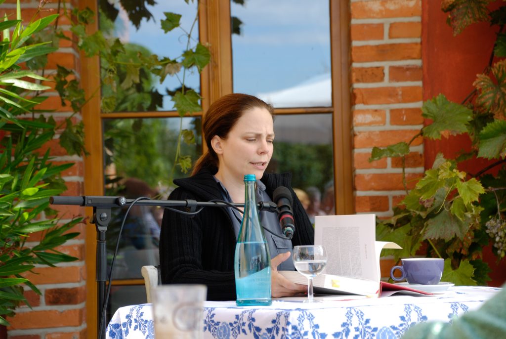 Thea Dorn in Menz ©Reimund Alheit