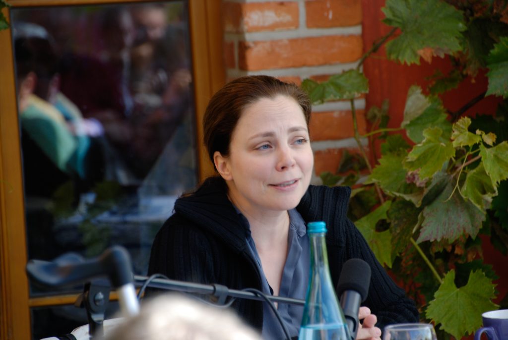 Thea Dorn in Menz ©Reimund Alheit