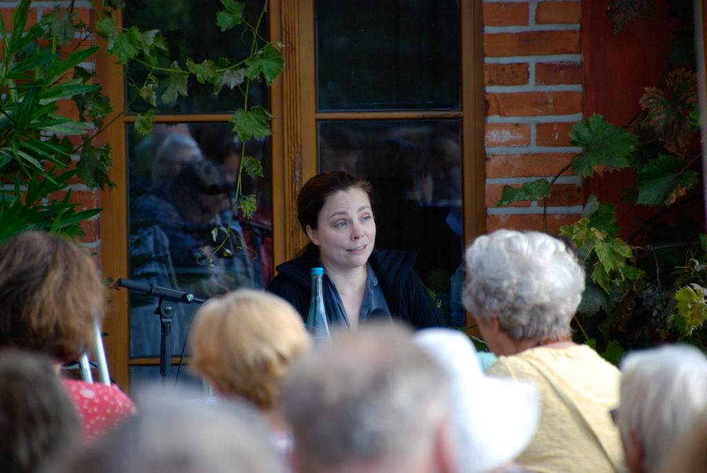 Thea Dorn in Menz ©Reimund Alheit