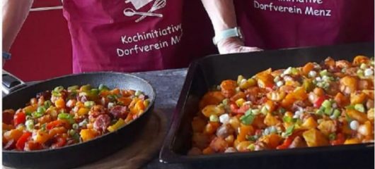 Menzer Kochinitiative aktiv: Kartoffel und Pflaume!