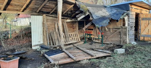 Der alte Schuppen und die Geschichte vom wiedergefundenen Schlüssel!
