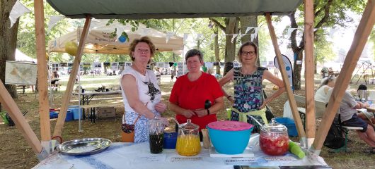 Dorfverein auf dem Waldfest